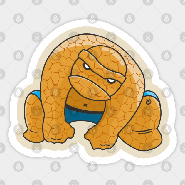 The thing (La Cosa) Sticker by Israelement